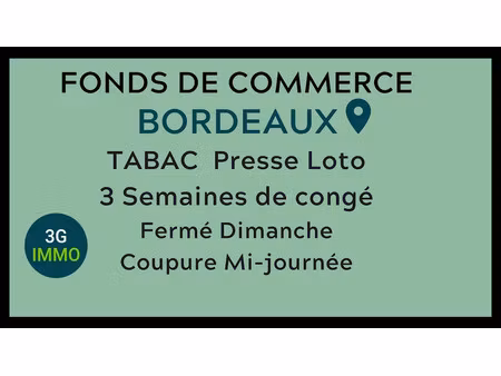 vente locaux professionnels à bordeaux (33000)  267 000 €