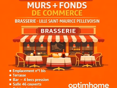 vente locaux professionnels 2 pièces 80 m² à lille (59000)  448 000 €
