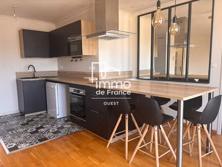 rare en centre-ville : esprit contemporain t3 avec terrasse  parking & ascenseur