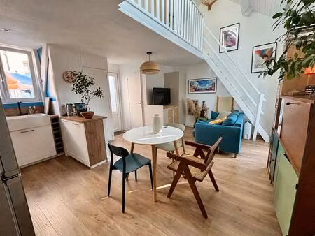 appartement pornichet 2 pièce(s) 42.63 m2 au sol- au pied de la mer-commerces et animation