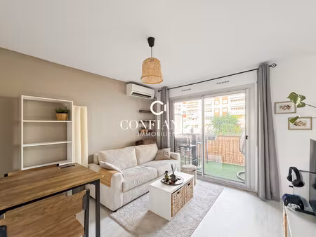 nice ouest – carras – studio avec coin nuit – location ann