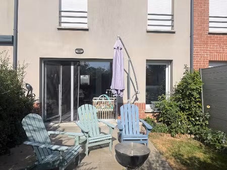 maison contemporaine 3 chambres avec jardin  2 parkings  centre-village de beaucamps-ligny