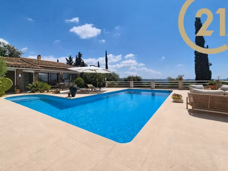 vente - frejus - villa 116.50m2 avec appartement 2 pièces in