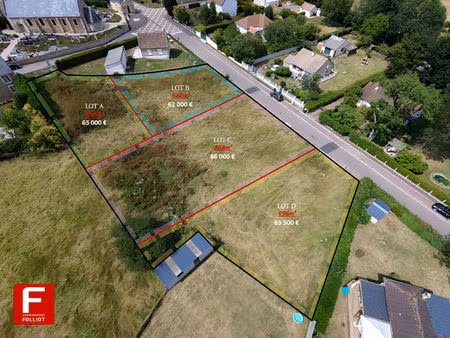 exclusivité - terrains à bâtir viabilisés à partir de 62 000 € - vacognes-neuilly (14)