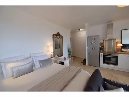 magnifique studio meuble 33.74 m2 avec vue mer et parking