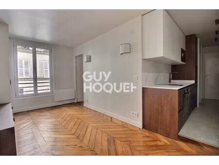 très beau 2 pièces entièrement rénové- 32.3 m²- rue rodier 75009