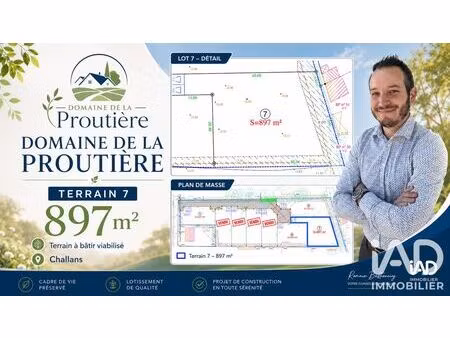 terrain à bâtir à challans (85300)