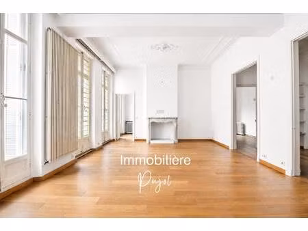 longchamp / réformés 13001 – appartement t4 bourgeois parqueté avec cave