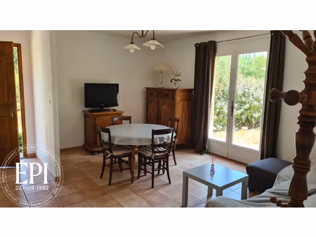 maison t3 de plain pieds meublée sur alairac