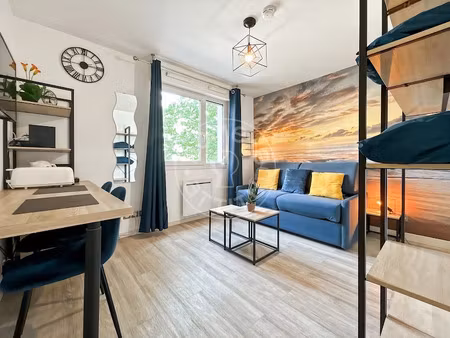 location meublée appartement 1 pièce 19 m² à lyon 7ème (69007)  990 €