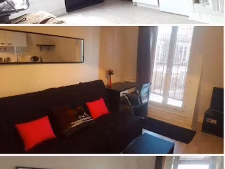 location meublée appartement 1 pièce 14 m² à paris 15ème (75015)  725 €