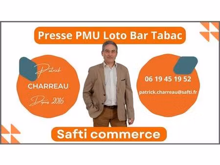 fonds de commerce : presse loto pmu bar tabac