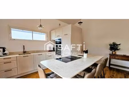 emplacement privilégié pour cette maison neuve en ossature bois.