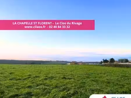 vente terrain à la chapelle-saint-florent (49410) : à vendre / la chapelle-saint-florent
