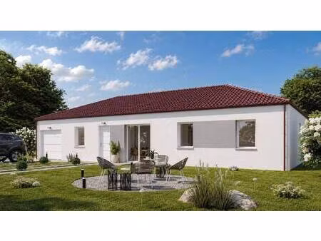 terrain avec maison neuve à vendre