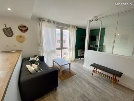 studio meublé rénové