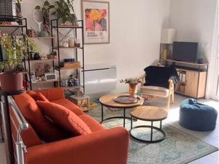 appartement meublé 60m2 avec jardin privatif au calme direct propriétaire