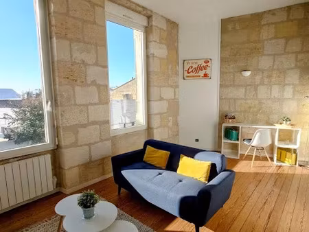 location appartement 2 pièces 41 m² à bordeaux (33000)  805 €