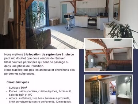 studio 600 euros par mois