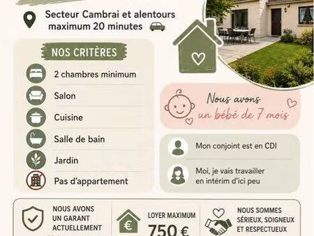 recherche maison location