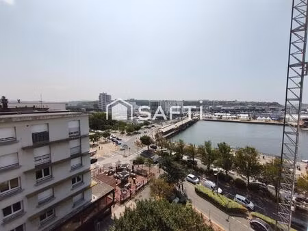 appartement t3 avec vue sur le port sécurisée