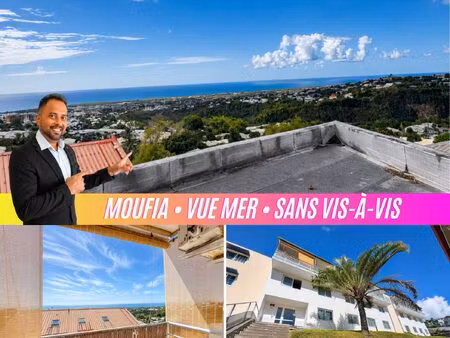 vue mer & duplex — appartement t2 30 m² sans vis-à-vis  mezz