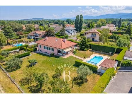 veigy-foncenex – villa – vue dégagée sur le jura – terrain de 1 885 m² – 4 chambres - pisc