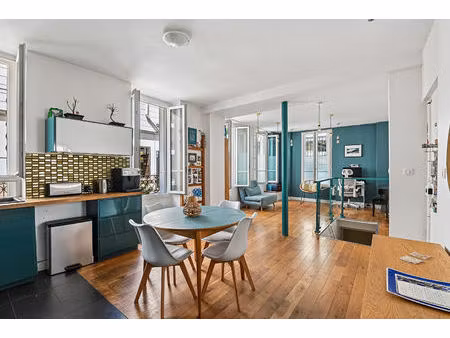 paris xv - villa letellier- appartement de 88m² avec trois chambres.