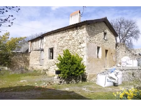 a vendre maison en pierre 5 pièces saint jean poutge (32) sur terrain de 2ha