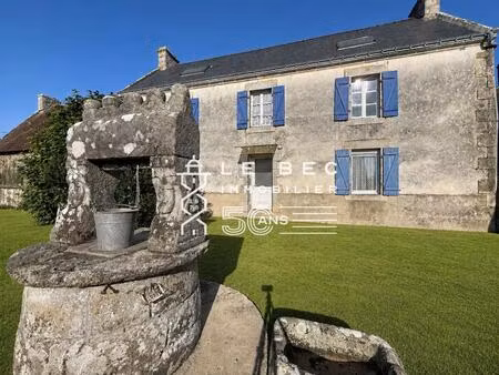 sainte-hélène : maison à rénover avec vue sur la ria d'étel