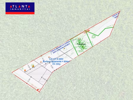 terrain saint nazaire 921 m2