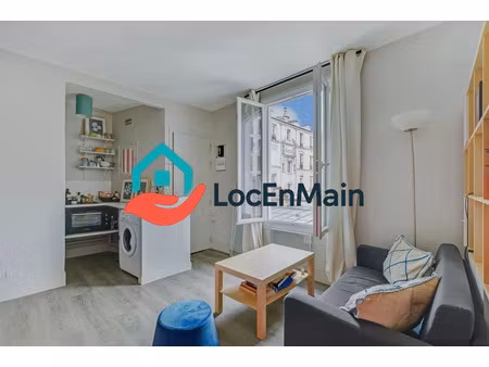 location meublée appartement 1 pièce 25 m² à paris 18ème (75018)  939 €