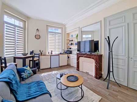 appartement 2 pièces meublé de 35m² - rouen droite - secteur préfecture / boulevard des be