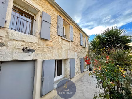 mauguio : maison f3 (70 m2) à louer beaucoup de charme meubl