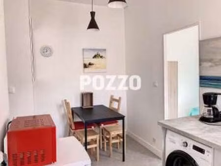 location appartement 2 pièces meublé à jullouville (50610) : à louer 2 pièces meublé / 28m