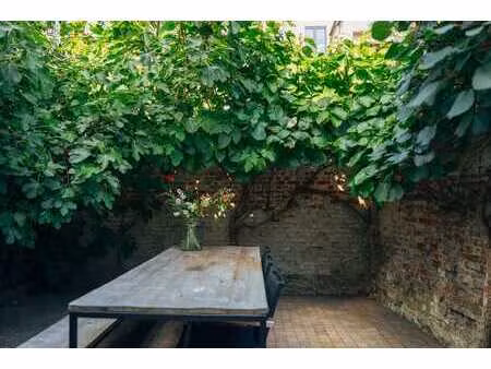 maison bien conservée avec patio et terrasse sur le toit