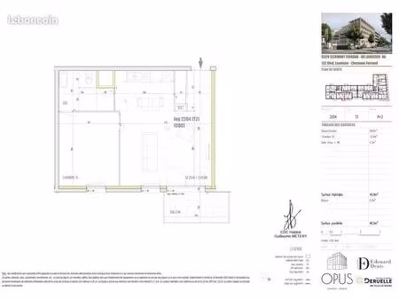 appartement t2