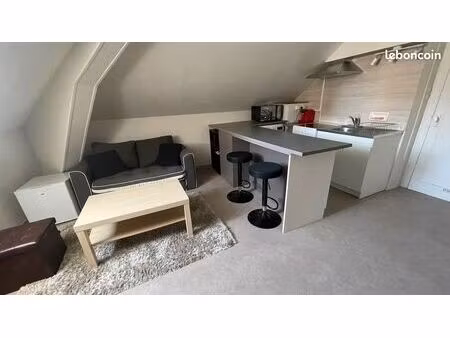 f2 calme isolé hypercentre meublé avenue libération