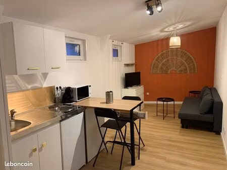 studio meublé 21m2