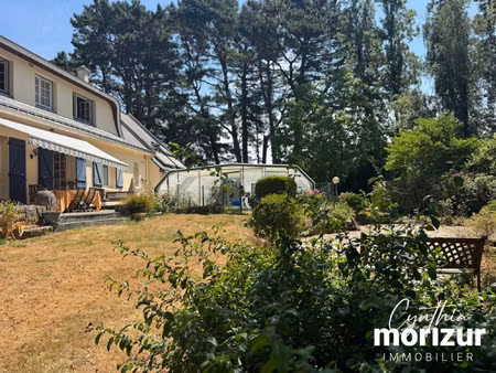 ploemeur - maison familiale avec piscine couverte  terrasse et j