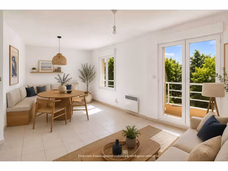 appartement t2 42m2 - résidence sécurisée - bordeaux/barr de
