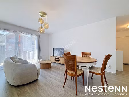tours nord ? appartement meublé t3 avec balcons et parking