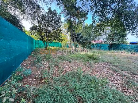 terrain constructible à vendre