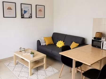 t2 meublé - location de 1 à 6 mois - besançon gare