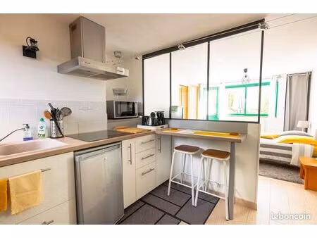 studio 24m2 - meublé - à joué-les-tours sud