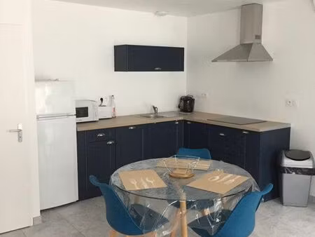 maisonnette mitoyenne t2 meublé
