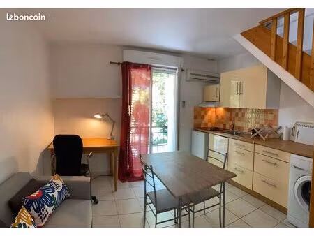 duplex meuble pour etudiant  en face de l’universite paul valery - beziers