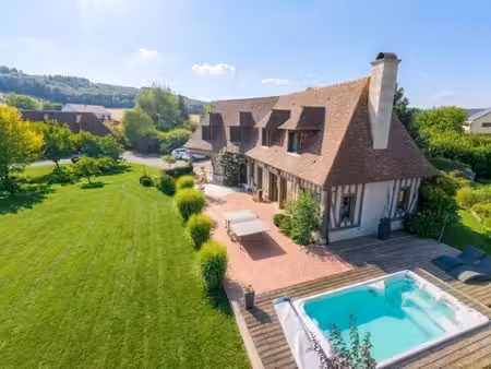 maison de charme 151 m² – 5 ch  spa & jardin d'exception à brosville
