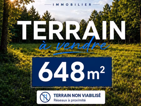 terrain villemade 648 m2