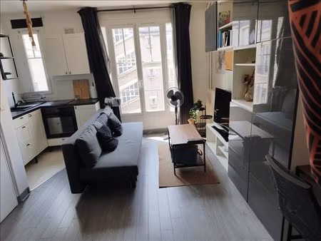 appartement - 5ème étage - 27 90 m2 - 1 pièce - meublé